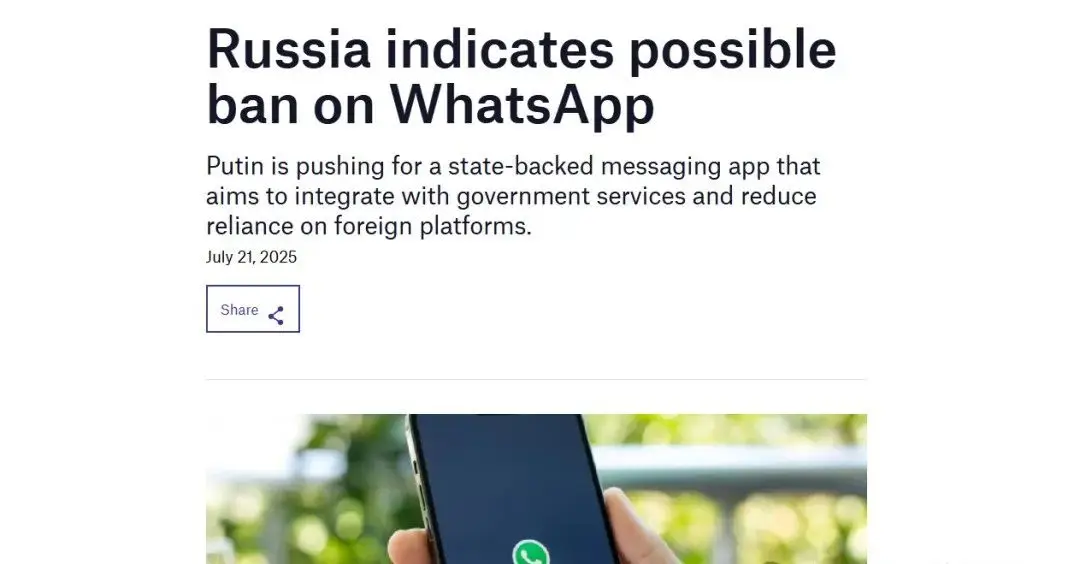 MAX Messenger替代品_WhatsApp_俄罗斯WhatsApp禁用