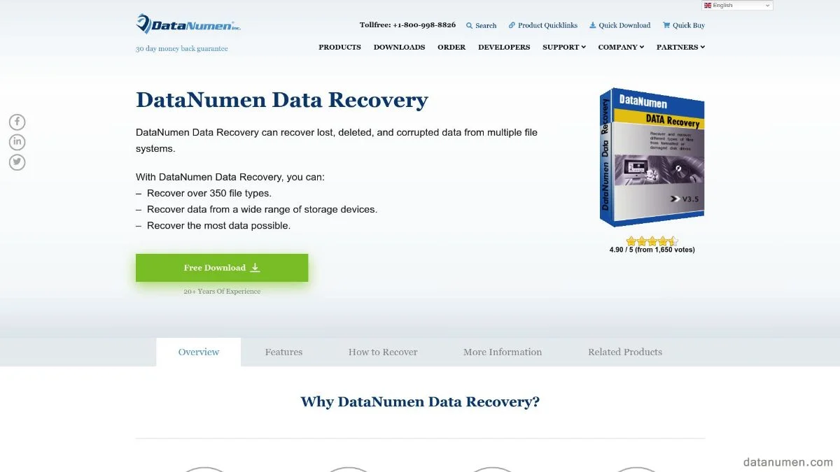 DataNumen Data Recovery