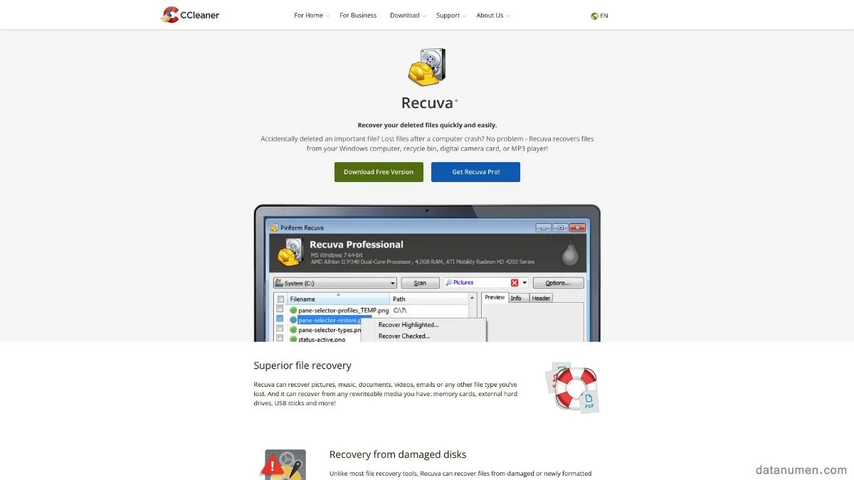 Recuva的