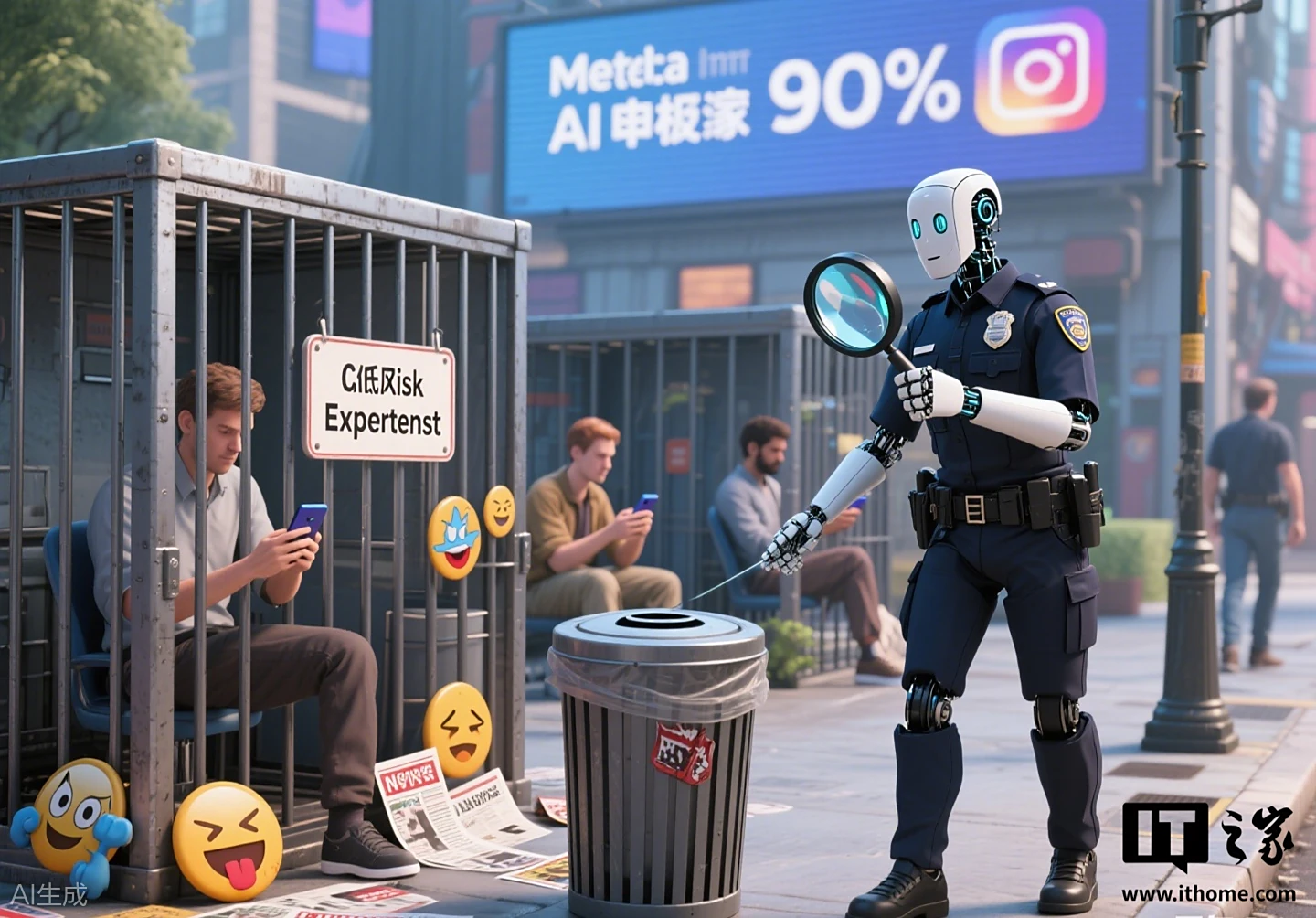 Meta AI风险评估_WhatsApp_社交媒体内容审核自动化