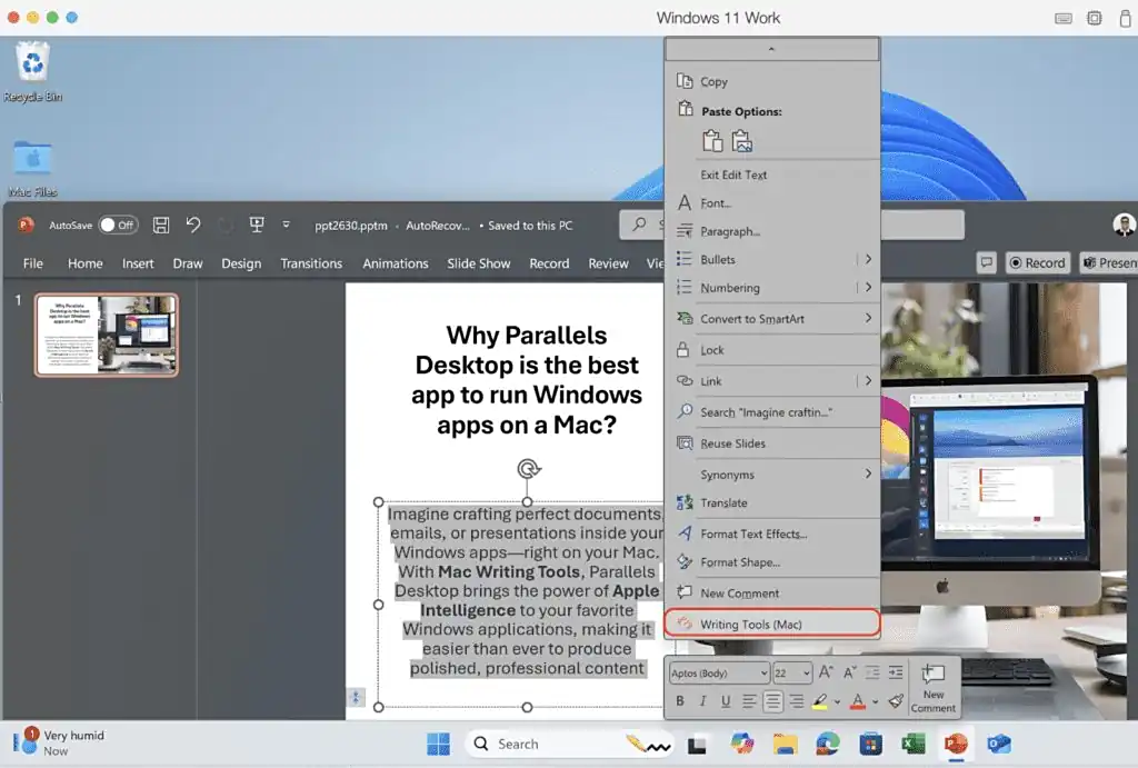 Parallels Desktop 20.2 Apple Intelligence 写作工具支持 Windows_Parallels Desktop 20.2 Apple Silicon x86 模拟_parallels desktop 7