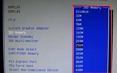 主板BIOS设置启动独显_显卡bios_主板设置显卡graphic device