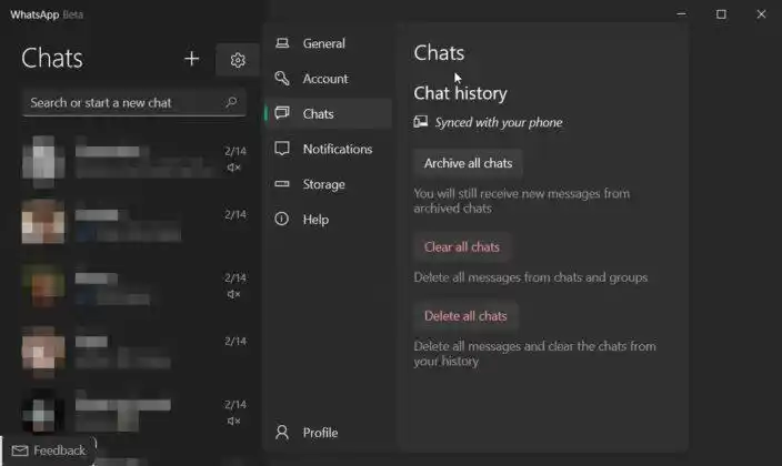 WhatsApp UWP测试版功能_WhatsApp_WhatsApp UWP Windows 11更新